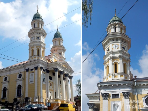 Греко-католический собор в Ужгороде.
